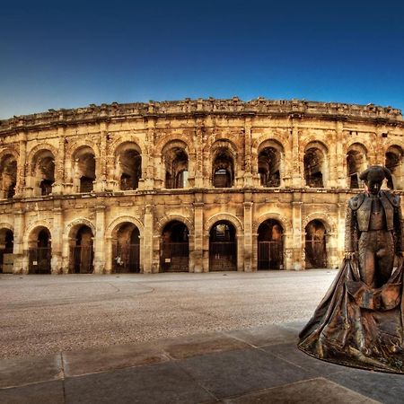 "Le Paisible" Clim Et Jardin En Centre Ville Nîmes Dış mekan fotoğraf
